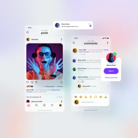 Social Media UI Kit